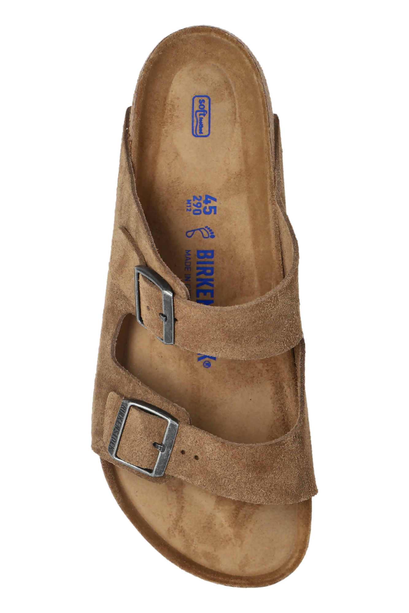 サンダル BIRKENSTOCK Brown suede Arizona BS slippers Brown Slippers `Arizona BS` Birkenstock - Vitkac AS